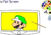 Imagen del juego: Mario Flat Screen