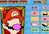 Imagen del juego: Muggin it up - Recrea las caras de Mario