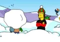 La lucha de nieve de Springfield