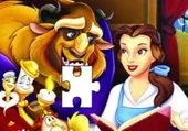 Imagen del juego: Juego de puzzle de la Bella y la Bestia